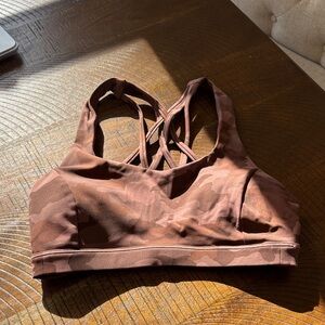 Women's Brown Sports Bra